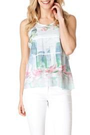  Flowers Pattern Blouse