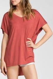  Red Brown Top