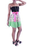  Floral Wrap Skirt