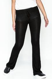  Sheer Black Bootcut Pants