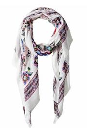  Stitched Flowers Scarf