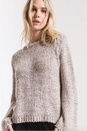  Stormy-grey Knit Sweater