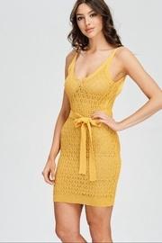  Knit Dress W/belt