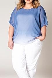  Blue Fading Blouse