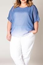  Blue Fading Blouse