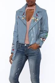  Embroidered Blue Jacket