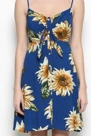  Blue Sunflower Dress