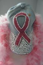  Breast-cancer-awareness Bling Hat