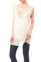  Silky Lace Tunic