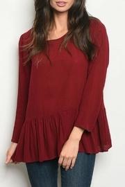 Wine Blouse