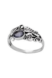 Apatite Leaves Ring