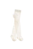  Ivory Ruffle-flounce Tights