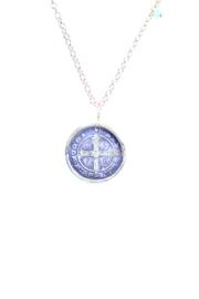  Large St. Benedict Necklace - 18 Inch Chain