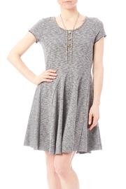  Grey A-line Dress