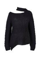  Lorde Knitted Sweater W Collar