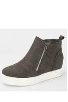  Wedged Sneaker