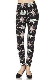  Geo-print Elephant Leggings