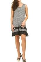  Checked Ruffle Dress
