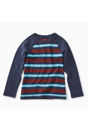  Striped Raglan Tee
