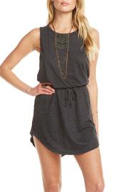  Vintage Triblend Knot Back Hi-lo Shirttail Dress