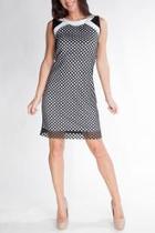  Mesh Shift Dress