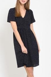  V-neck Detail Dress