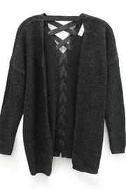  Back-tie-up Sweater