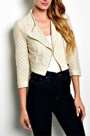  Ivory Cropped Jacket
