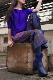  Elegant Blouse Purple