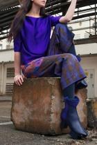  Elegant Blouse Purple