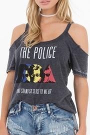  Police Colder-shoulder T-shirt