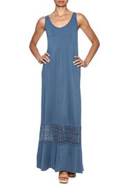  Crochet Panels Maxi Dress