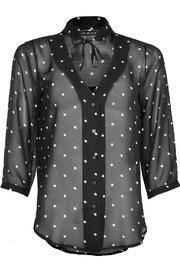  Black Chocker Blouse