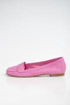  Pink Leather Loafer