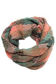  Plaid Fringe Scarf