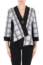  Black/white Check Jacket