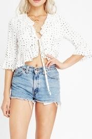  Dottie Ruffle Tie-top