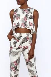  Floral Print Crop Top
