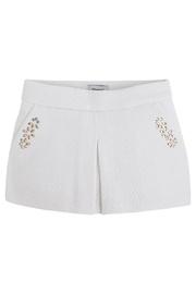  Metallic Jeweled Skort
