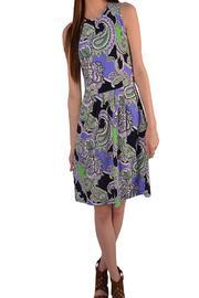  Paisley Navy Dress