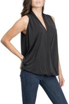  Draped Front Top