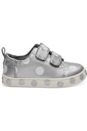  Silver Pearlized Dots Tiny Lenny Sneakers