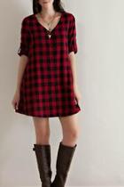  Flannel Love Dress