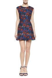  Cap-sleeve Mini Dress