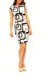  Geometric Shape Dress