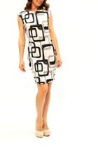  Geometric Shape Dress
