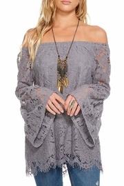  Peplum Lace Top