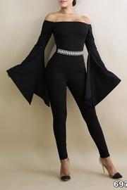  Techno Crepe Jumpsuits