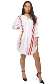  Dress Red Stripes