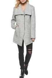  Boucle Zippered Coat